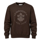 Lumberjack Sweat Shirt Marron Homme — vue de face avec émblème, original BirdNova Algérie