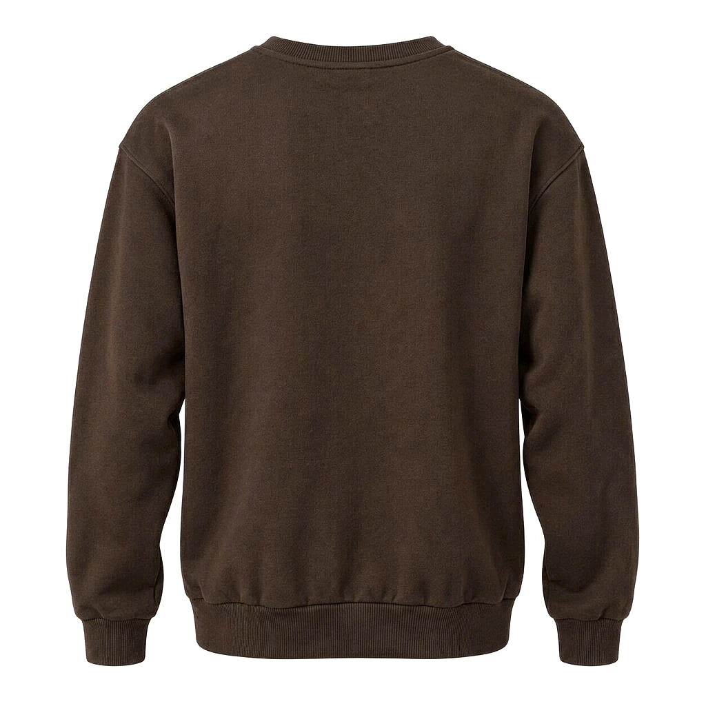 Lumberjack Sweat Shirt Marron — vue de dos, original BirdNova Algérie