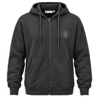 Lumberjack Zip Hoodie Gris Anthracite Homme — vue de face, original BirdNova Algérie