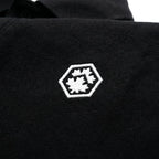 Lumberjack Polo Essentials Noir — détail logo brodé, original BirdNova Algérie