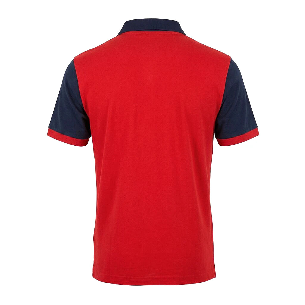 Umbro Polo Rouge Et Marine — vue de dos, original BirdNova Algérie