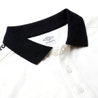Umbro Polo Blanc — col marine et patte à boutons, original BirdNova Algérie