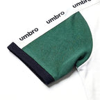 Umbro Polo Blanc — manche verte et bande Umbro, original BirdNova Algérie