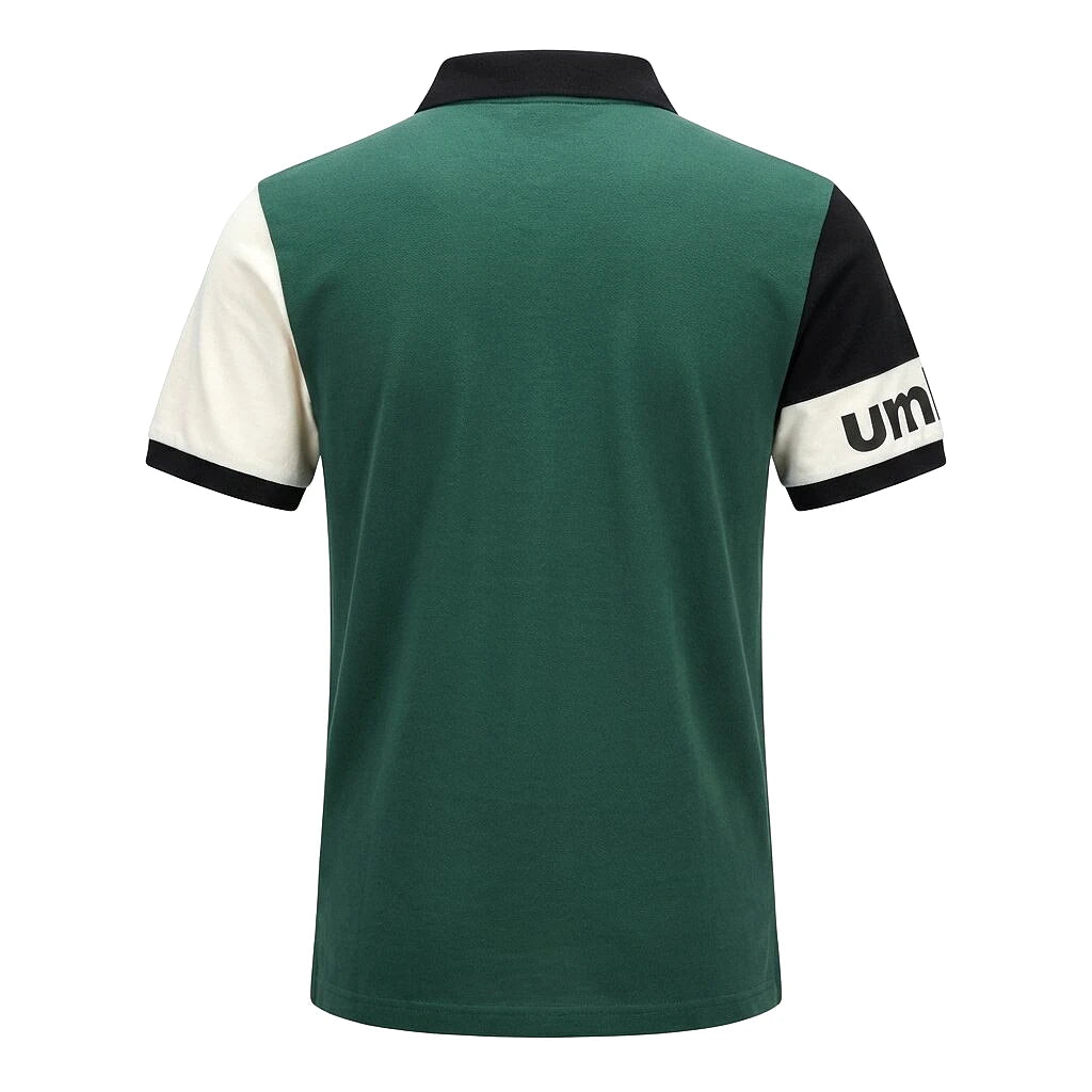 Umbro Polo Color-Block Vert Homme vue de dos — original BirdNova Algérie
