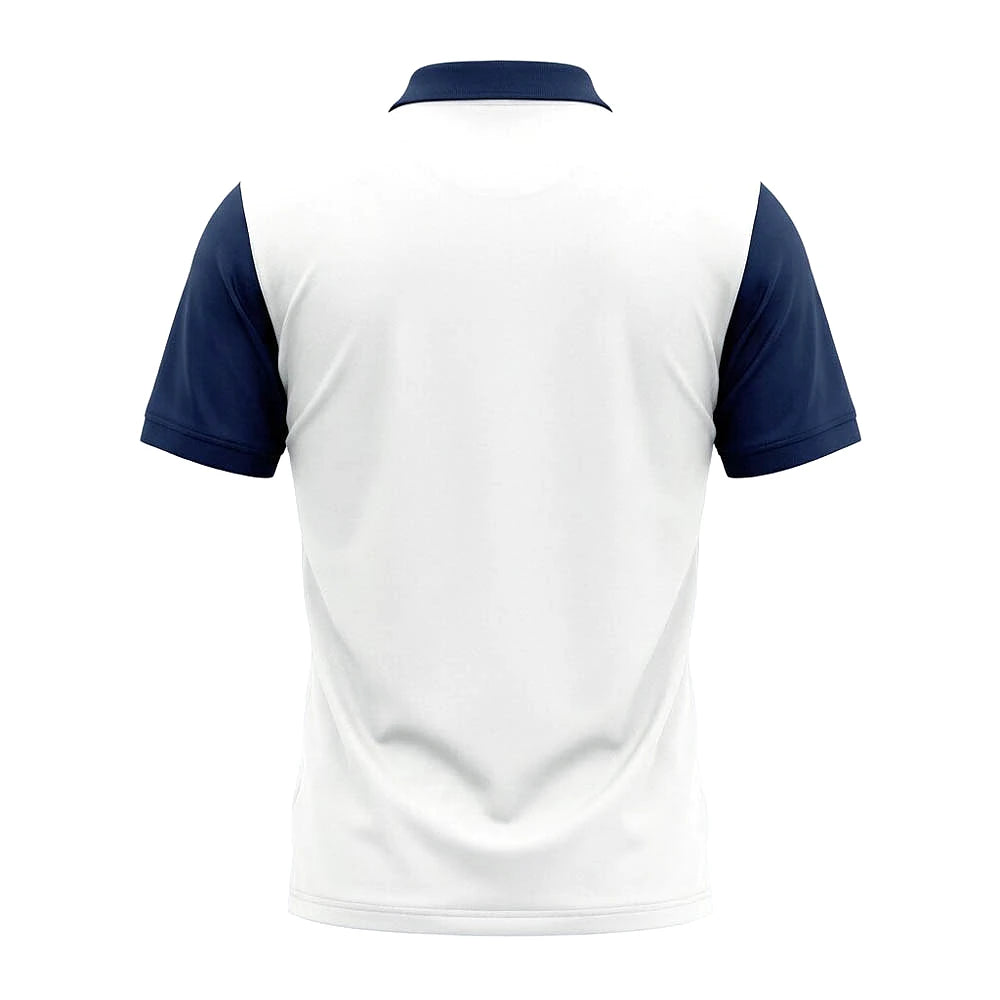 Umbro Polo Marine Et Blanc — vue de dos, original BirdNova Algérie