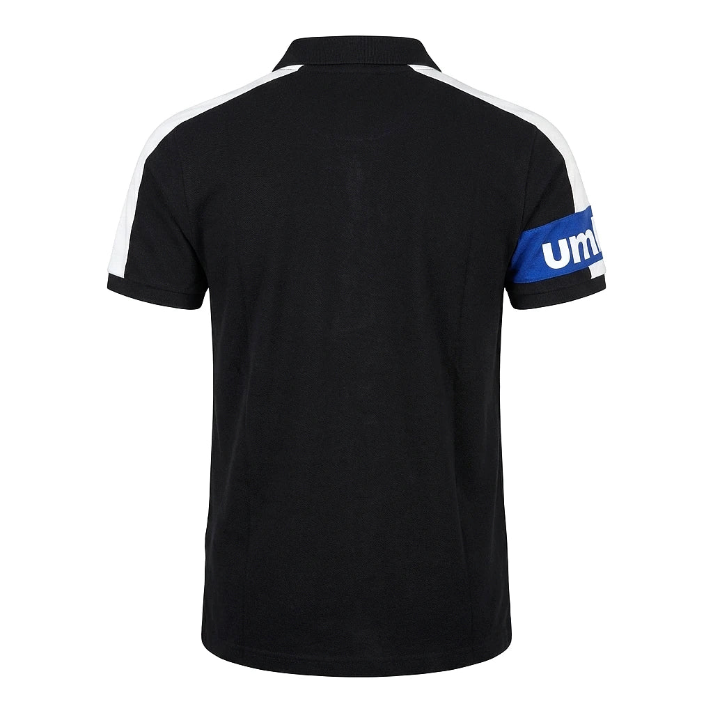 Umbro Polo Noir — vue de dos avec brassard, original BirdNova Algérie