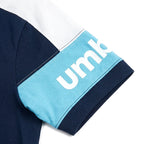 Umbro Polo Marine — brassard bleu ciel Umbro sur la manche, original BirdNova Algérie