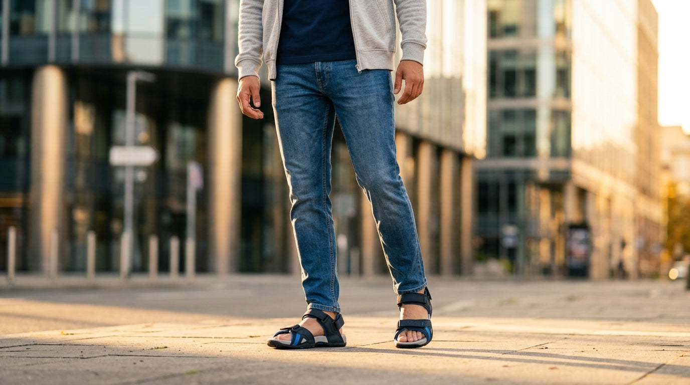 Sandales Hi-tec ula porté en contexte urbain hommes - BirdNova Algérie