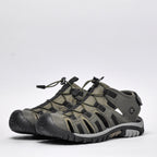 Sandales Hommes Hi-tec Cove Sport Military Olive-Black vue trois-quarts - BirdNova Algérie