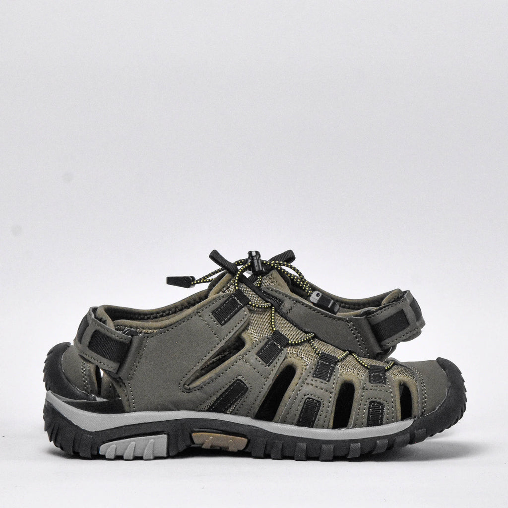 Sandales Hommes Hi-tec Cove Sport Military Olive-Black vue de profil gauche - BirdNova Algérie