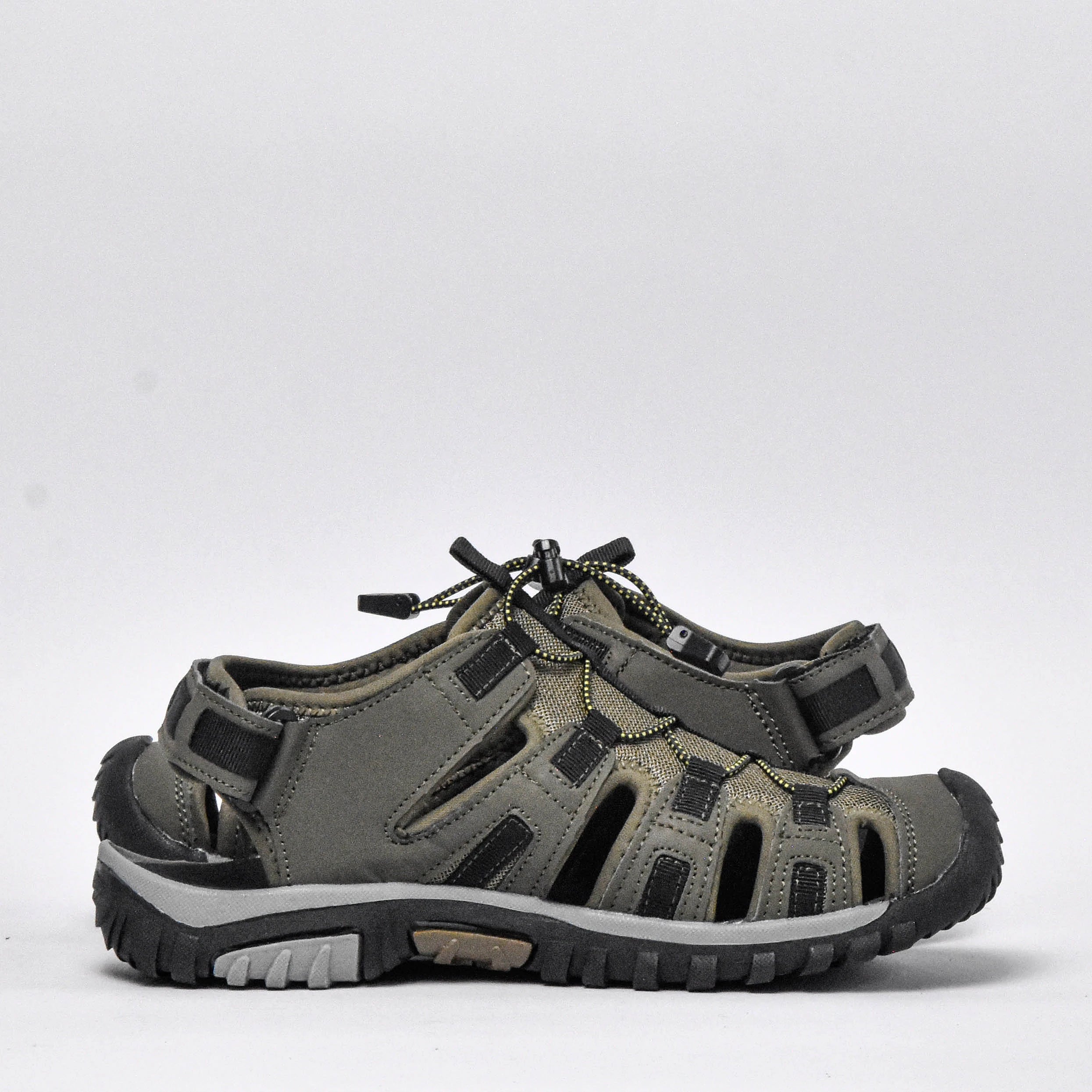 Sandales Hommes Hi-tec Cove Sport Military Olive-Black vue de profil gauche - BirdNova Algérie