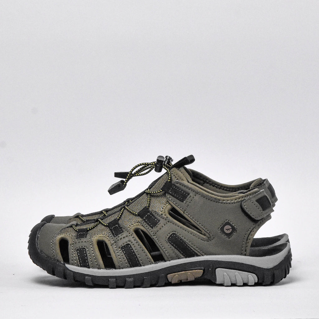 Sandales Hommes Hi-tec Cove Sport Military Olive-Black vue de profil droit - BirdNova Algérie