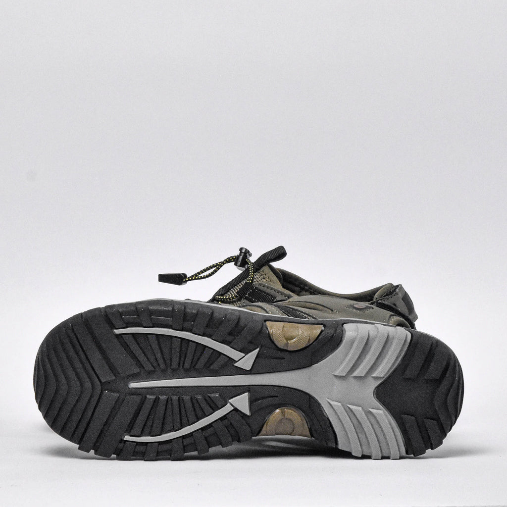 Sandales Hommes Hi-tec Cove Sport Military Olive-Black vue de la semelle extérieure - BirdNova Algérie
