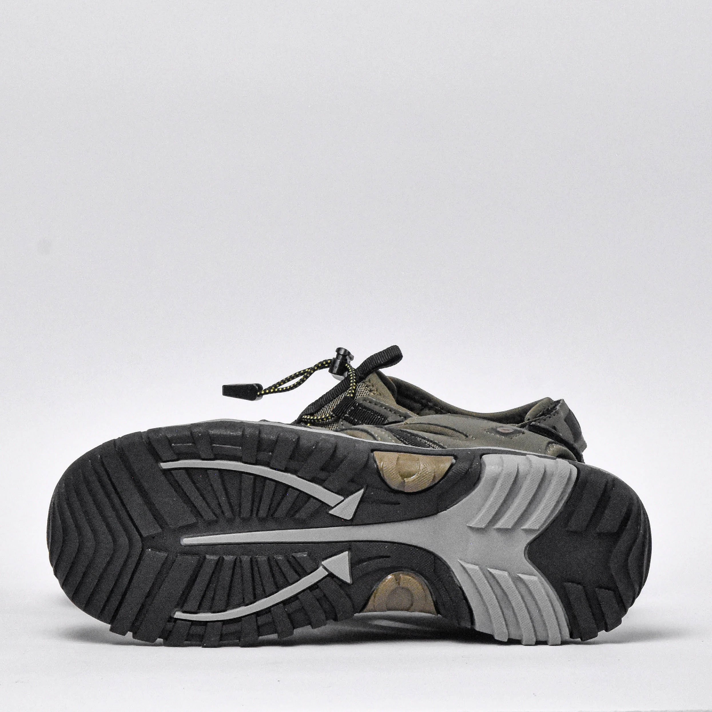 Sandales Hommes Hi-tec Cove Sport Military Olive-Black vue de la semelle extérieure - BirdNova Algérie