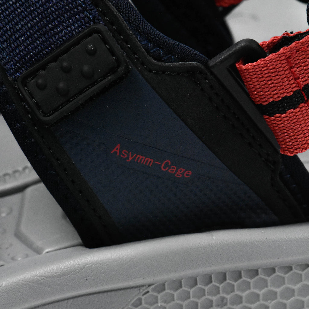 Détail de la sangle latérale des sandales Hi-tec Hi Tec avec texte Asymm-Cage - BirdNova Algérie
