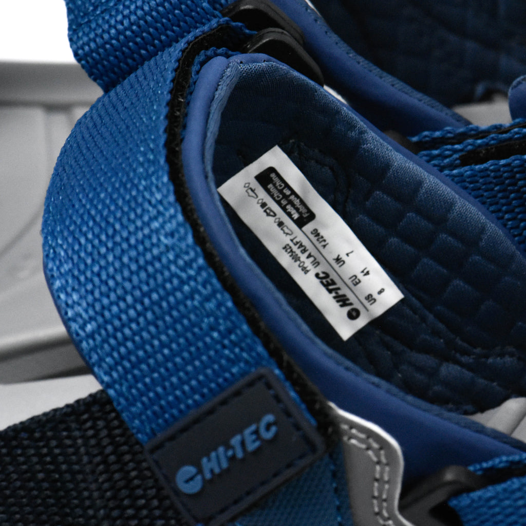 Détail de l'étiquette de taille intérieure des sandales Hi-tec Hi Tec Ula Raft - BirdNova Algérie