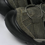 Sandales Hommes Hi-tec Shaol Bay Sea Turtle-Taupe détail du bout renforcé - BirdNova Algérie