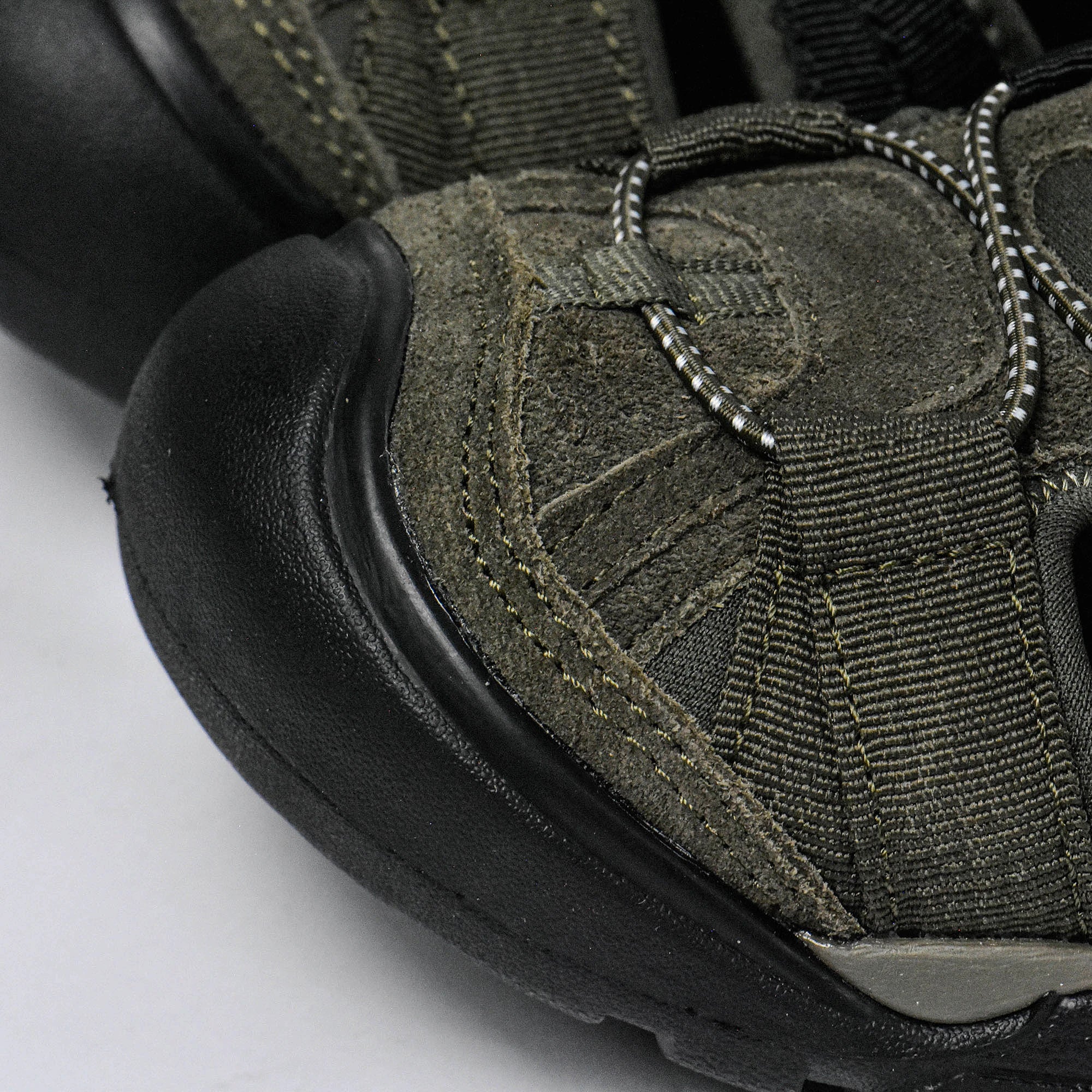 Sandales Hommes Hi-tec Shaol Bay Sea Turtle-Taupe détail du bout renforcé - BirdNova Algérie