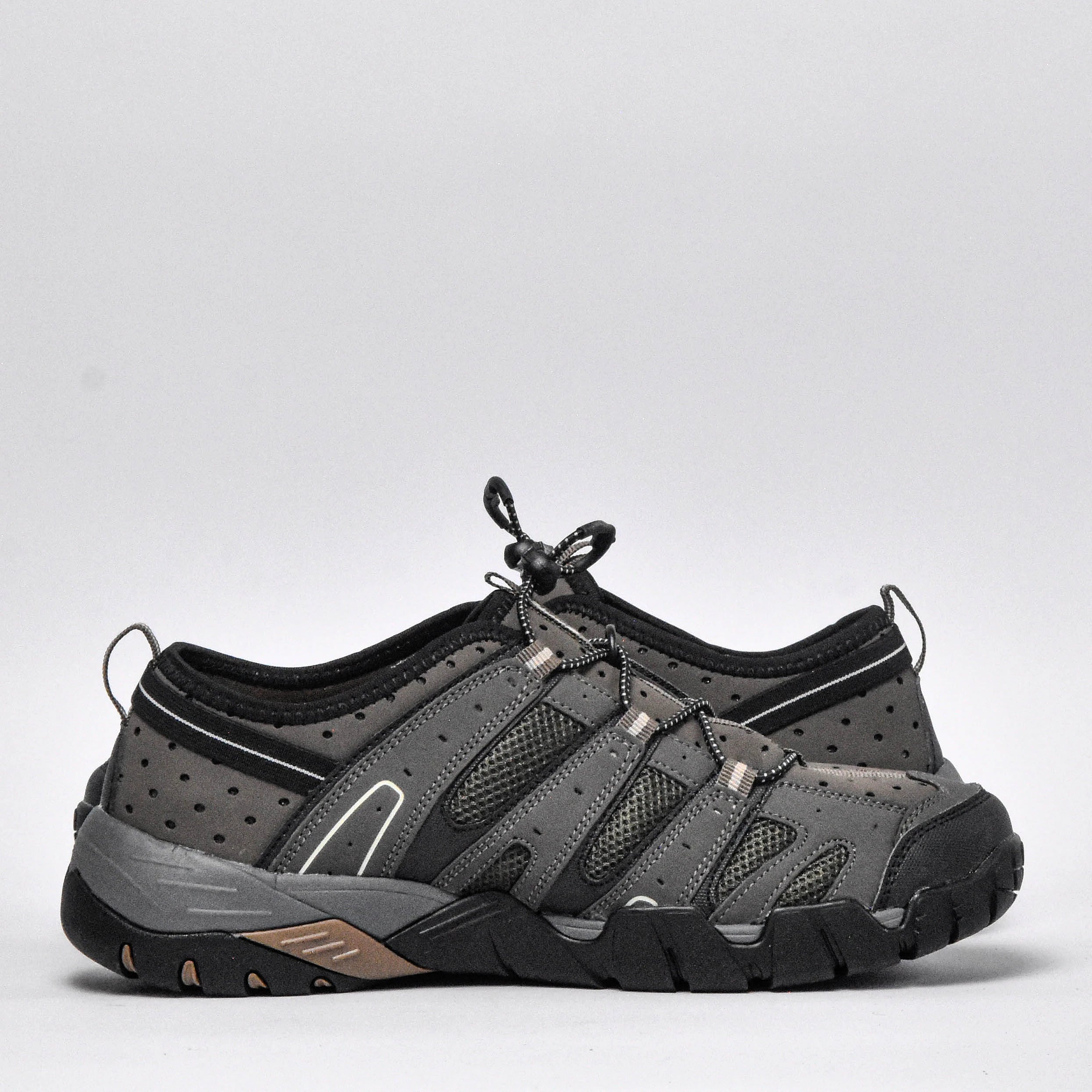 Sandales Hommes Hi-tec Tortola Sport Olive-Black vue de profil gauche - BirdNova Algérie