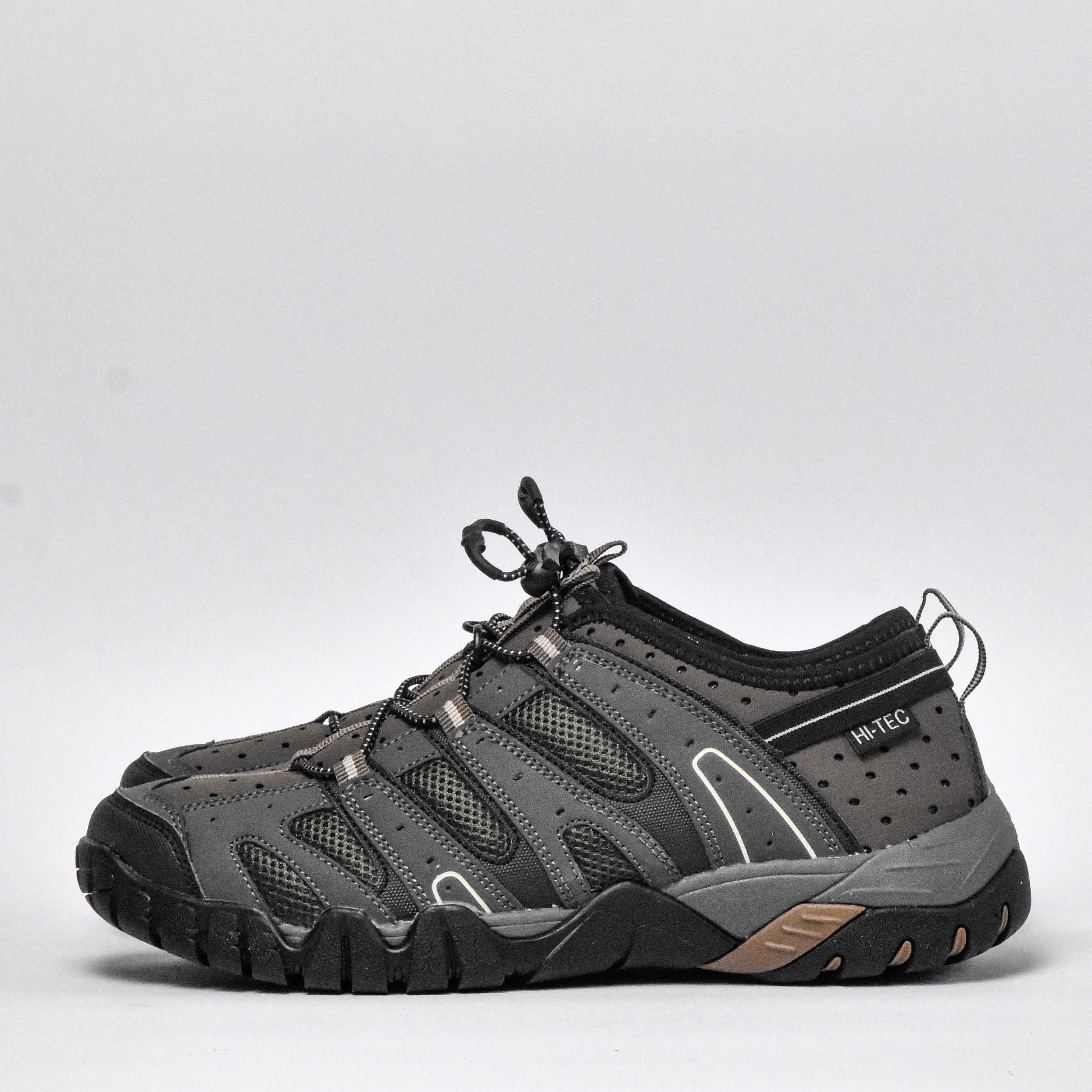 Sandales Hommes Hi-tec Tortola Sport Olive-Black vue de profil droit - BirdNova Algérie