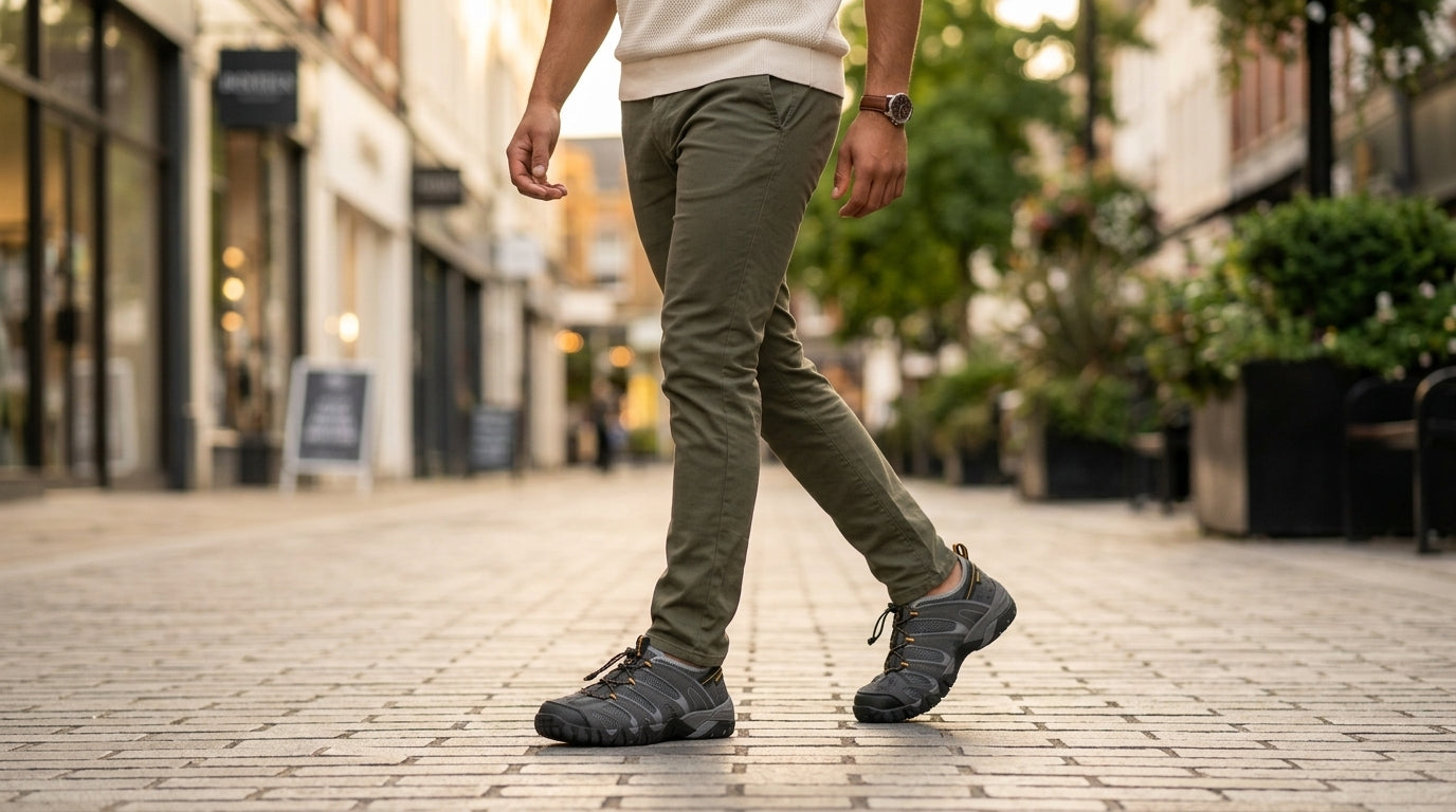 Sandales Hi-tec Tortola Sport Charcoal look complet hommes - BirdNova Algérie