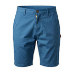 Depart Short Chino Bleu Acier Homme — vue de face, original BirdNova Algérie