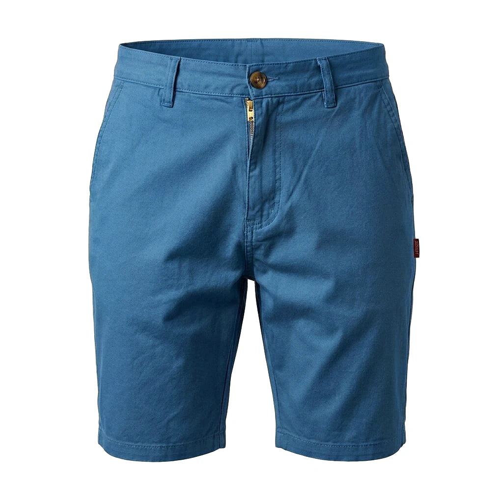 Depart Short Chino Bleu Acier Homme — vue de face, original BirdNova Algérie