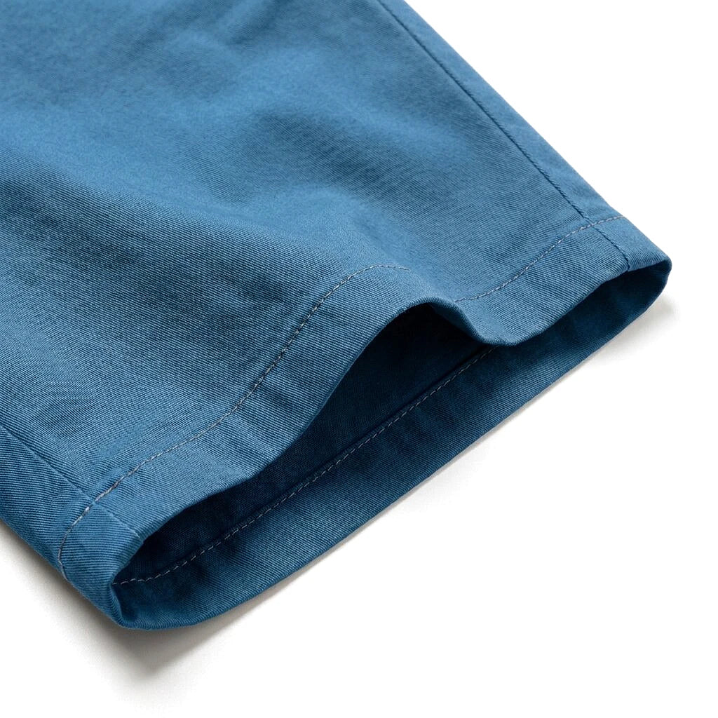 Depart Short Chino Bleu — ourlet cousu, original BirdNova Algérie
