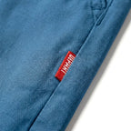 Depart Short Chino Bleu — étiquette latérale et tissu, original BirdNova Algérie