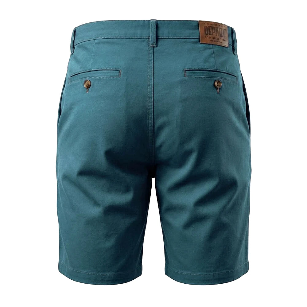Depart Short Chino Vert Canard — vue de dos avec patch, original BirdNova Algérie