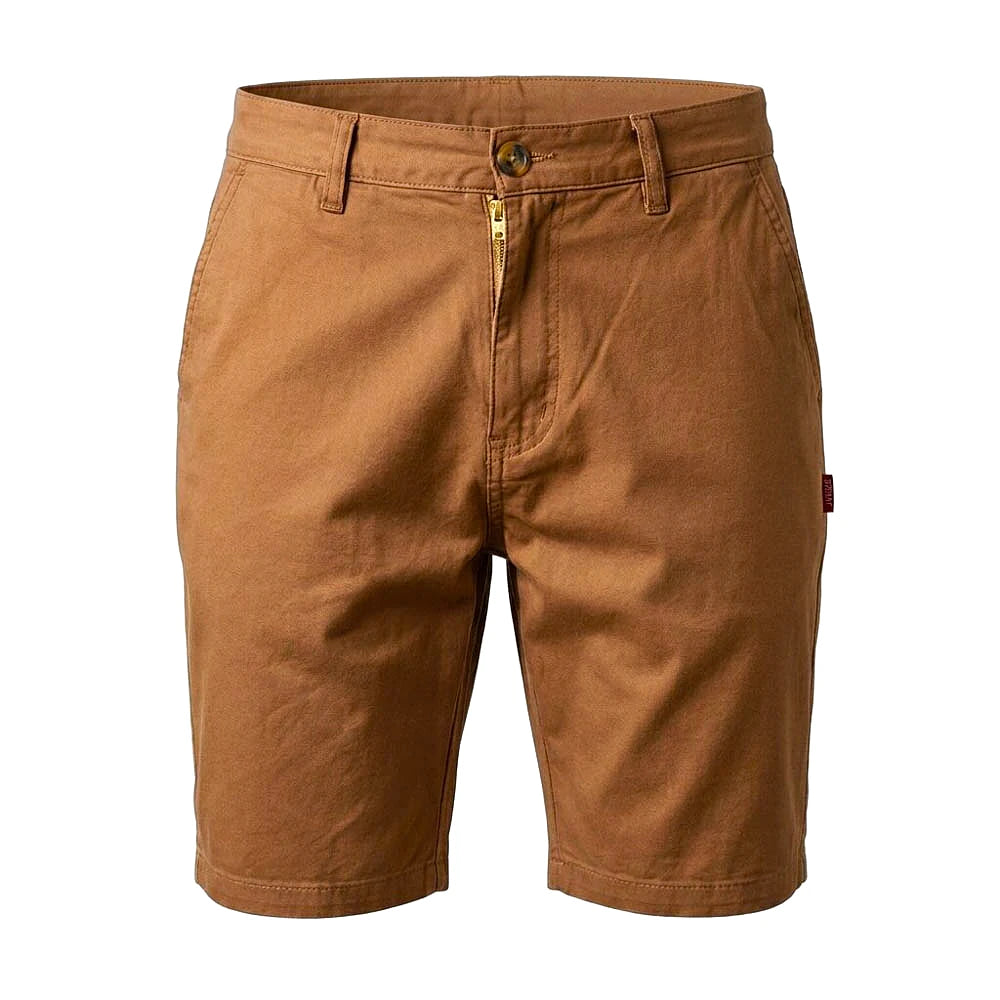Depart Short Chino Camel Homme — vue de face, original BirdNova Algérie