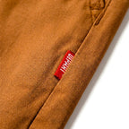 Depart Short Chino Camel — tissu et étiquette latérale, original BirdNova Algérie