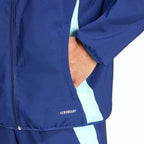 Adidas Veste Arsenal Marine, gros plan sur la poche latérale et l'étiquette AEROREADY, BirdNova Algérie