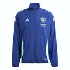Adidas Veste Arsenal Marine, vue à plat de face avec logo Adidas et écusson, BirdNova Algérie