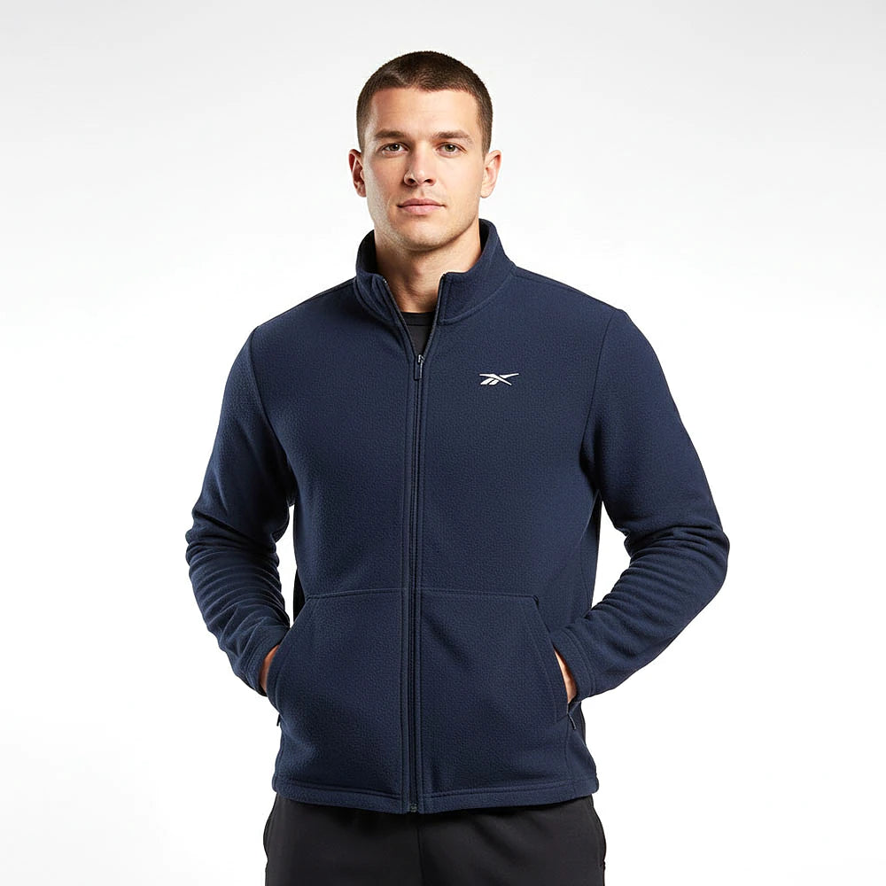 Veste polaire Reebok bleu marine homme — vêtement BirdNova Algérie