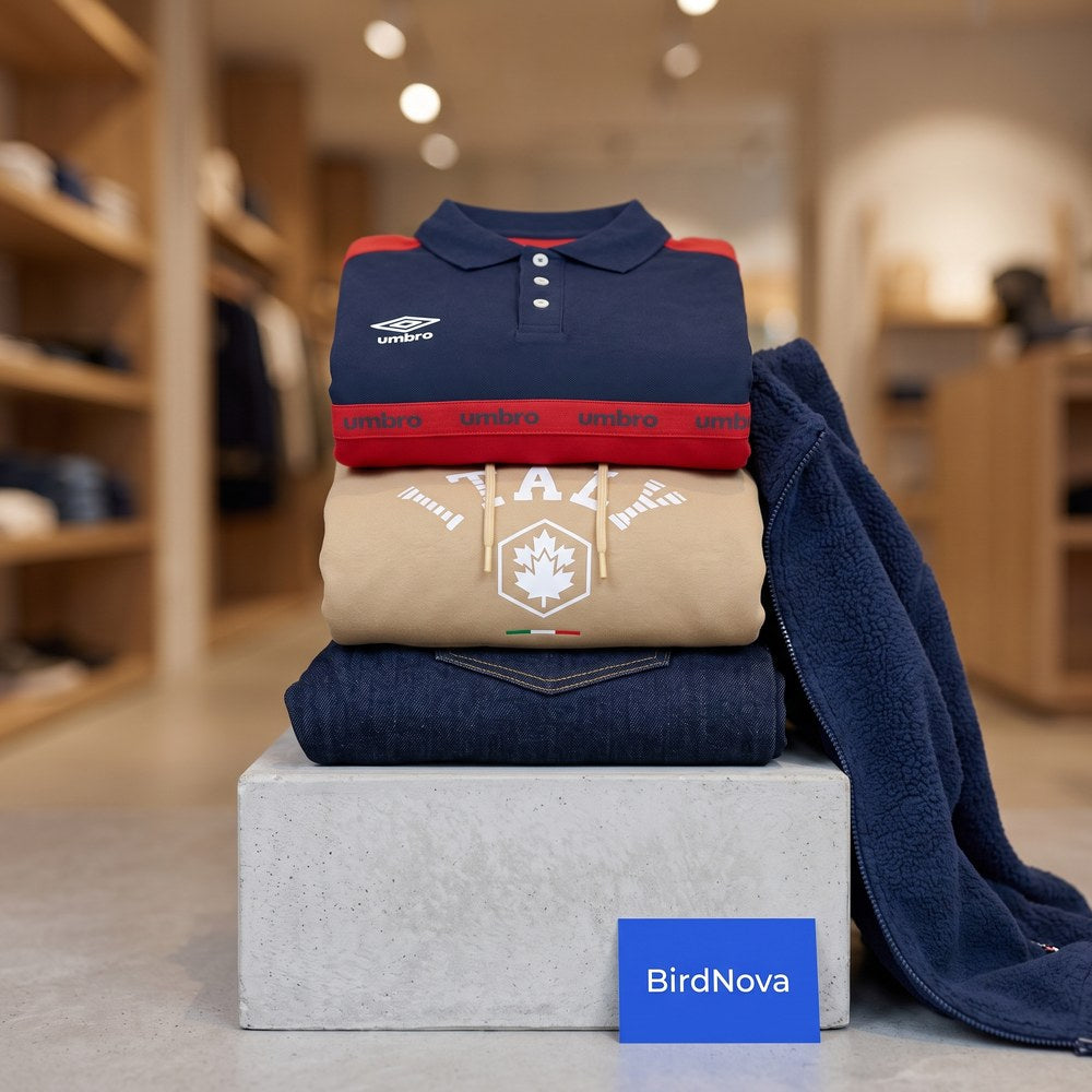 Polo hoodie jean veste homme Lumberjack Umbro Depart Algerie BirdNova