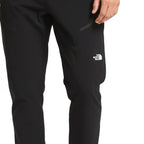 Pantalon The North Face Noir — zip de cuisse et logo blanc, BirdNova Algérie
